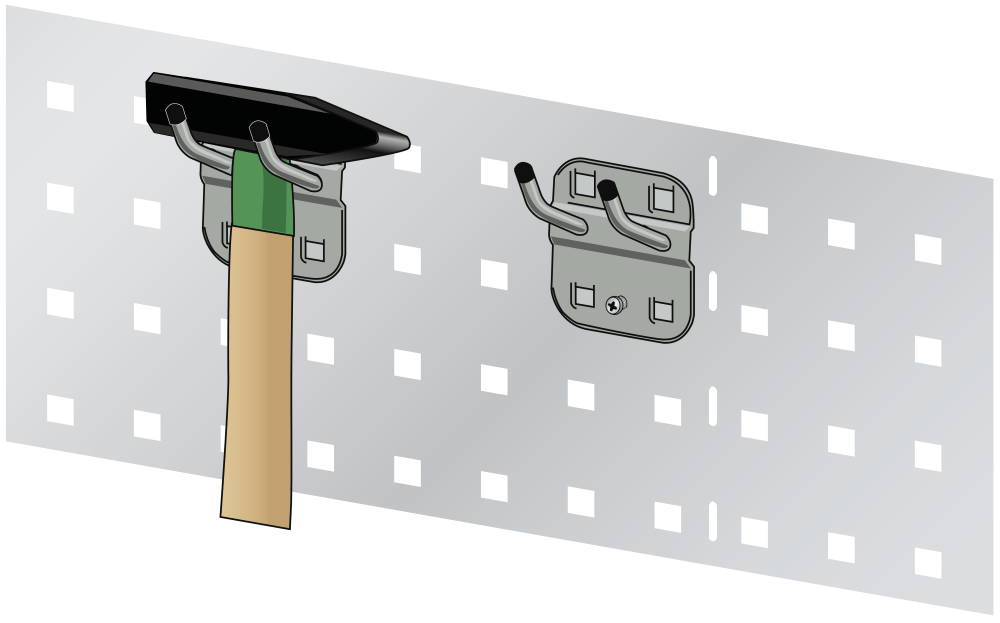 Tool holders inclined double 35mm 5 pcs.