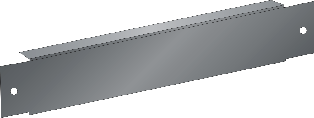 Base cover 54x27E (WxH) 1146x150mm R7016