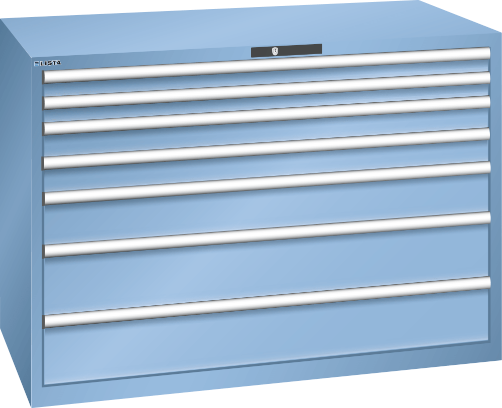 Drawer cabinet 78x36E (WxDxH) 1431x725x1000mm RFID Lock R5012
