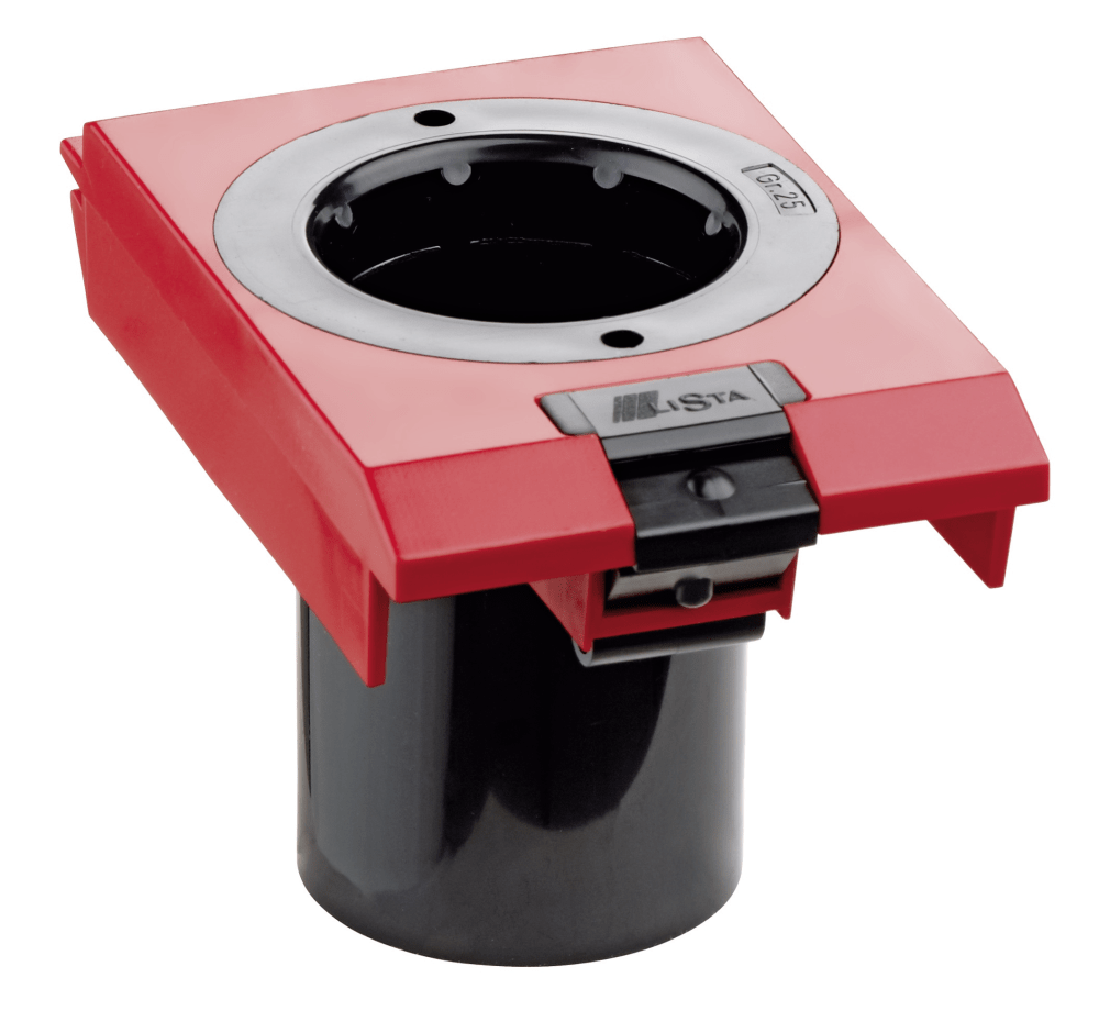Tool holder VDI 40 cylindrical red