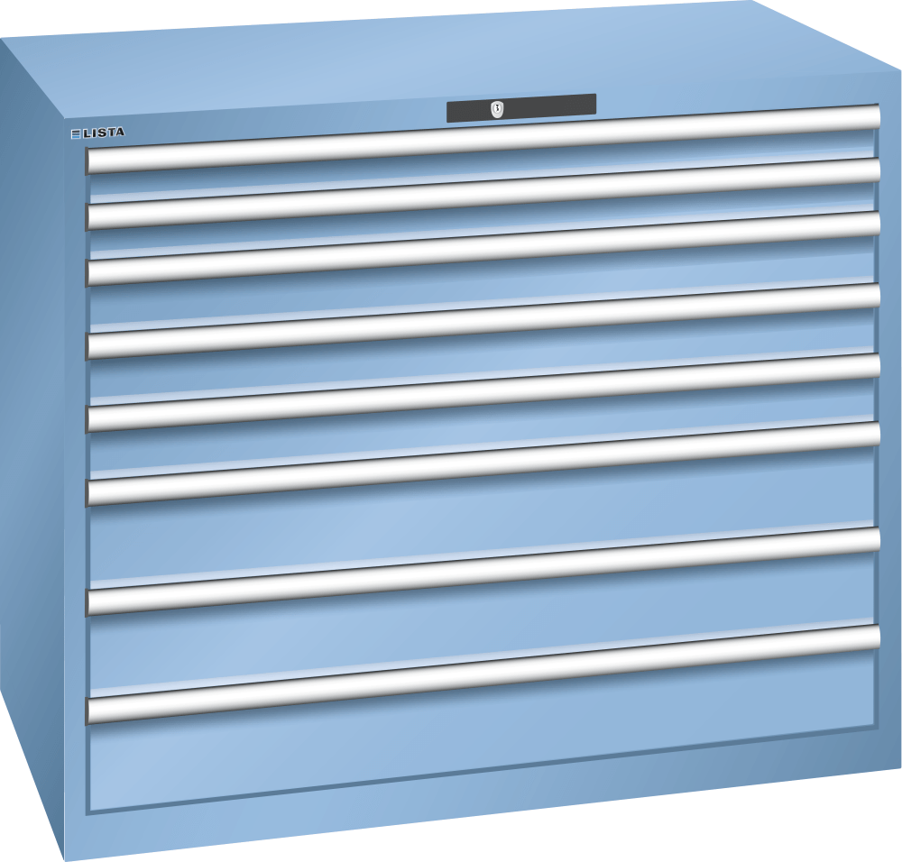 Drawer cabinet 64x36E (WxDxH) 1193x725x1000mm RFID Lock R5012