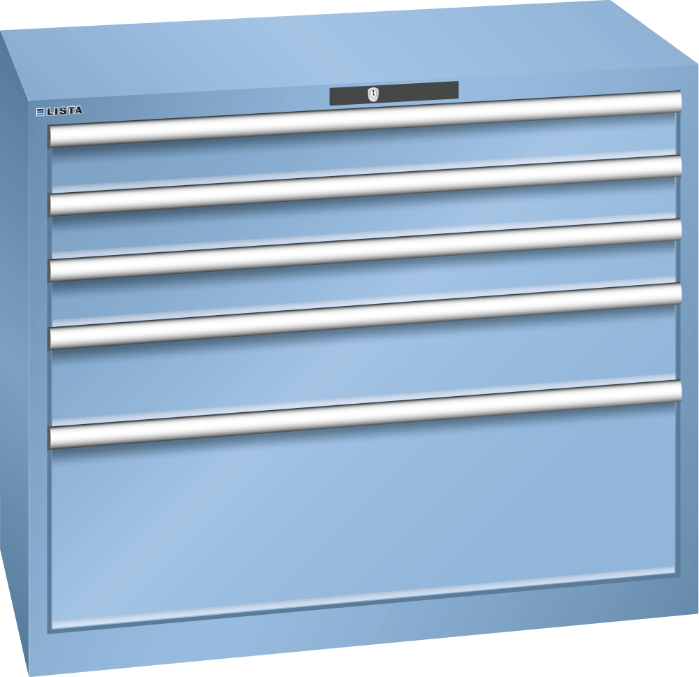 Drawer cabinet 54x27E (WxDxH) 1023x572x850mm RFID Lock R5012