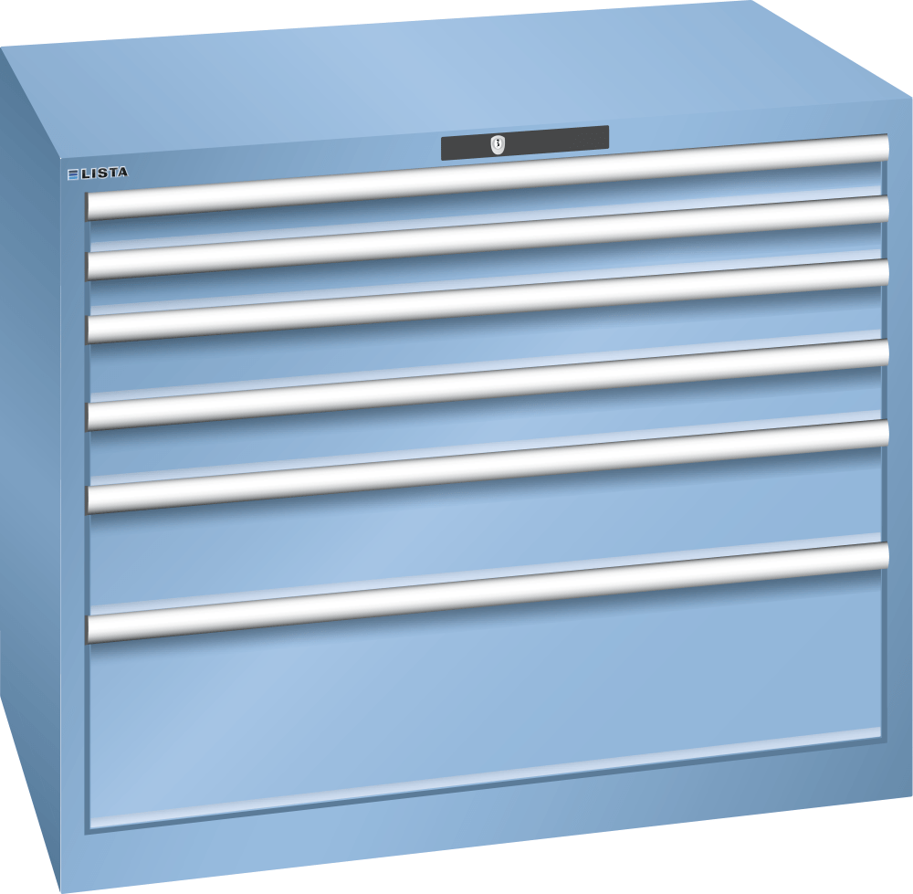 Drawer cabinet 54x36E (WxDxH) 1023x725x850mm RFID Lock R5012