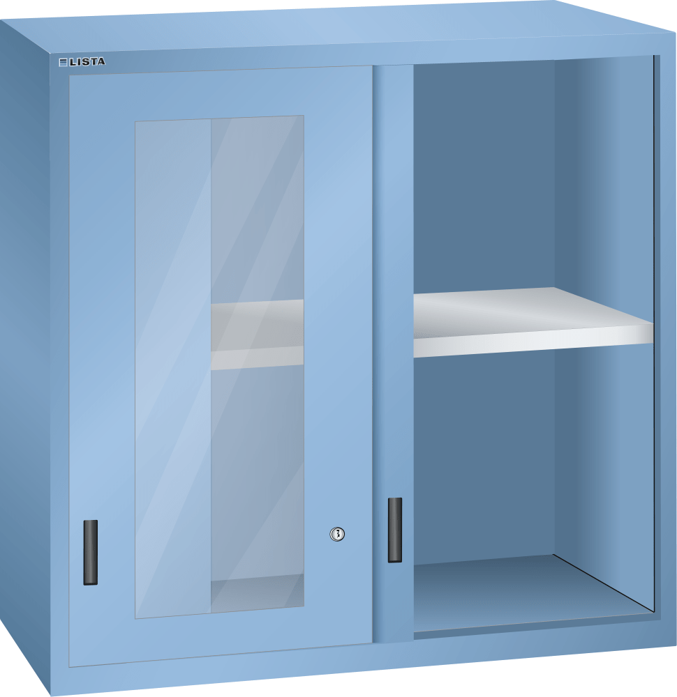 Top-mounted cabinet 54x27E (WxDxH) 1023x572x1000mm KEY Lock R5012