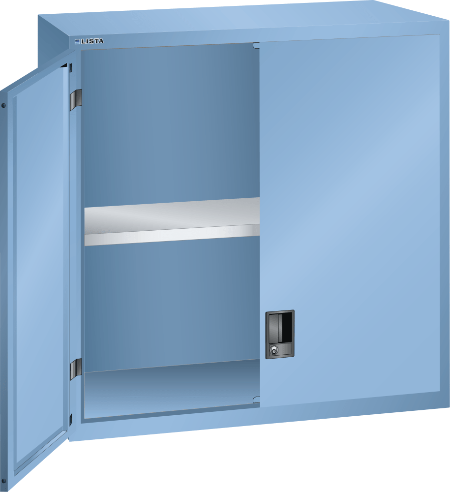 Top-mounted cabinet 54x27E (WxDxH) 1023x572x1000mm KEY Lock R5012
