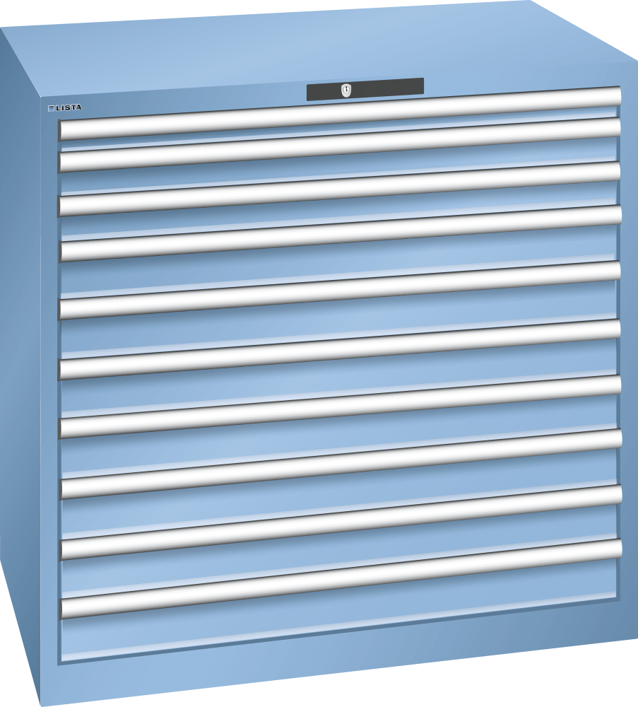 Drawer cabinet 54x36E (WxDxH) 1023x725x1000mm KEY Lock R5012