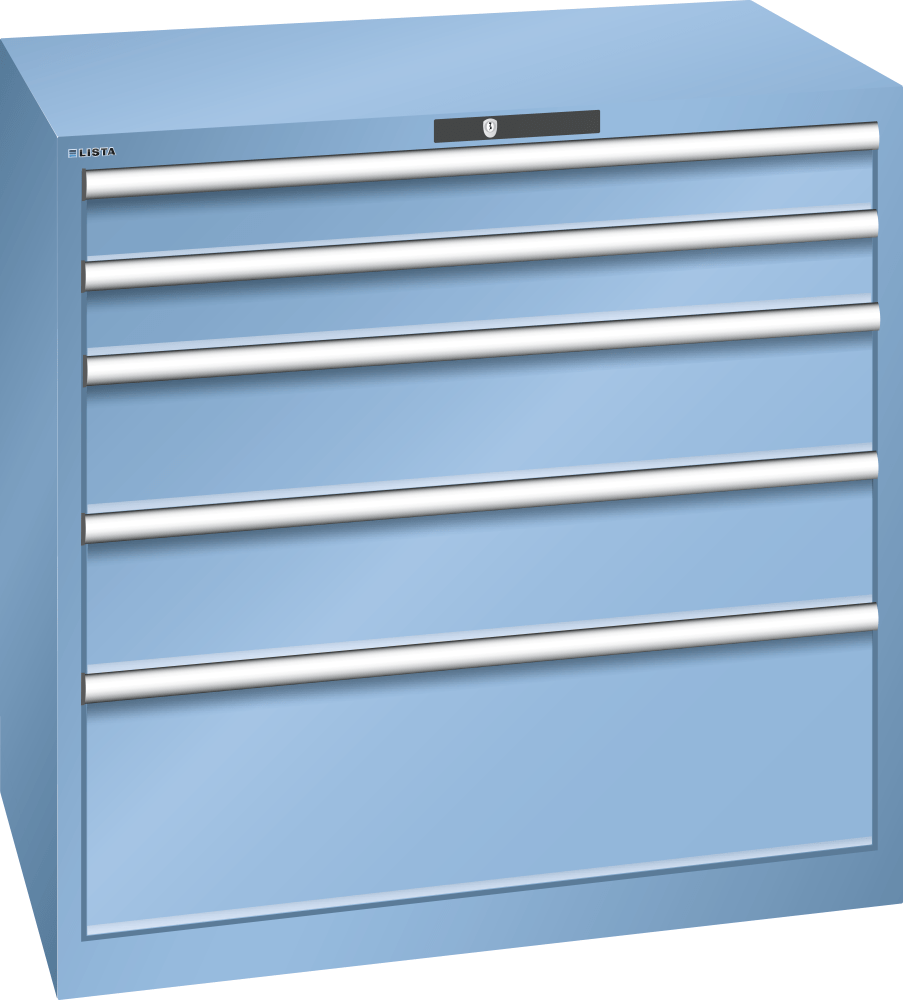 Drawer cabinet 54x36E (WxDxH) 1023x725x1000mm RFID Lock R5012