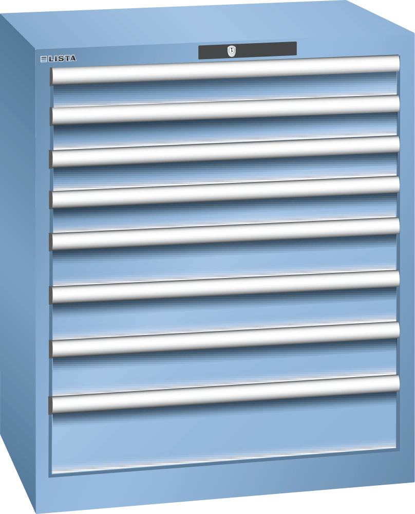Drawer cabinet 36x27E (WxDxH) 717x572x850mm RFID Lock R5012