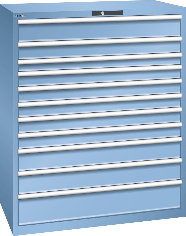 Drawer cabinet 64x36E (WxDxH) 1193x725x1450mm RFID Lock R5012