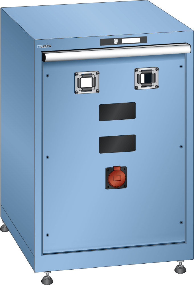 Media supply cabinet Compact 27x36E (WxDxH) 564x725x850mm R5012