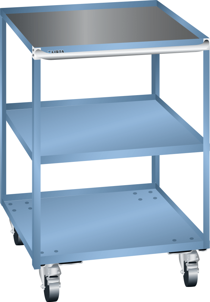 Picking trolley 27x36E (WxDxH) 564x725x810mm R5012