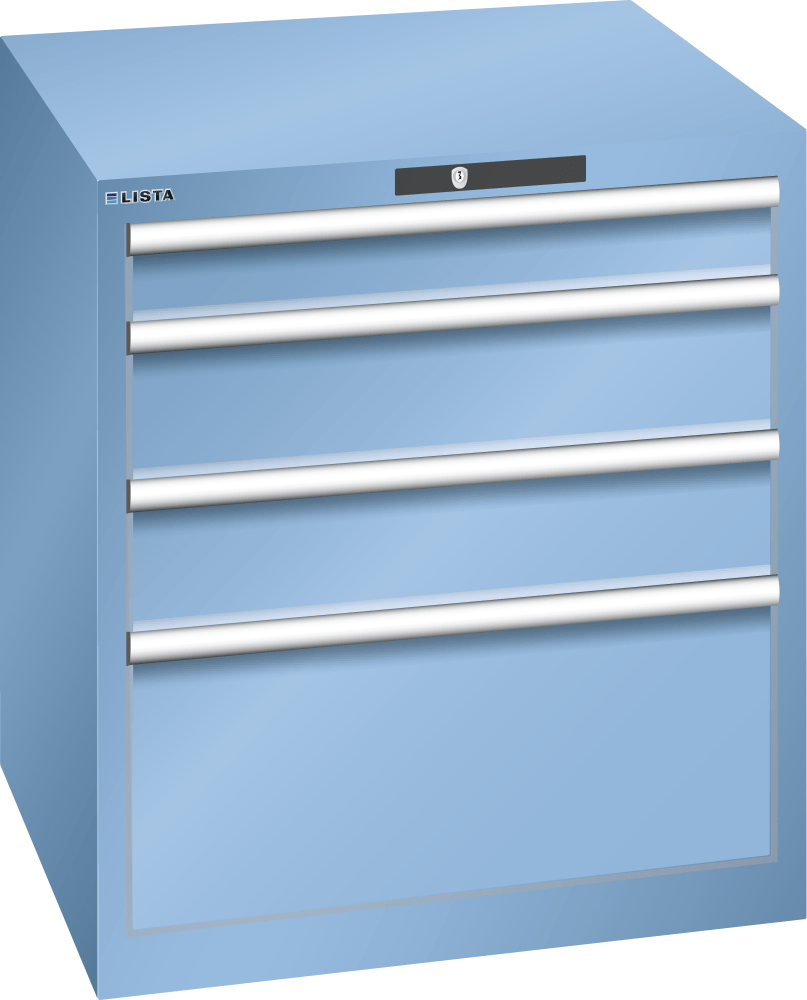 Drawer cabinet 36x36E (WxDxH) 717x725x800mm RFID Lock R5012