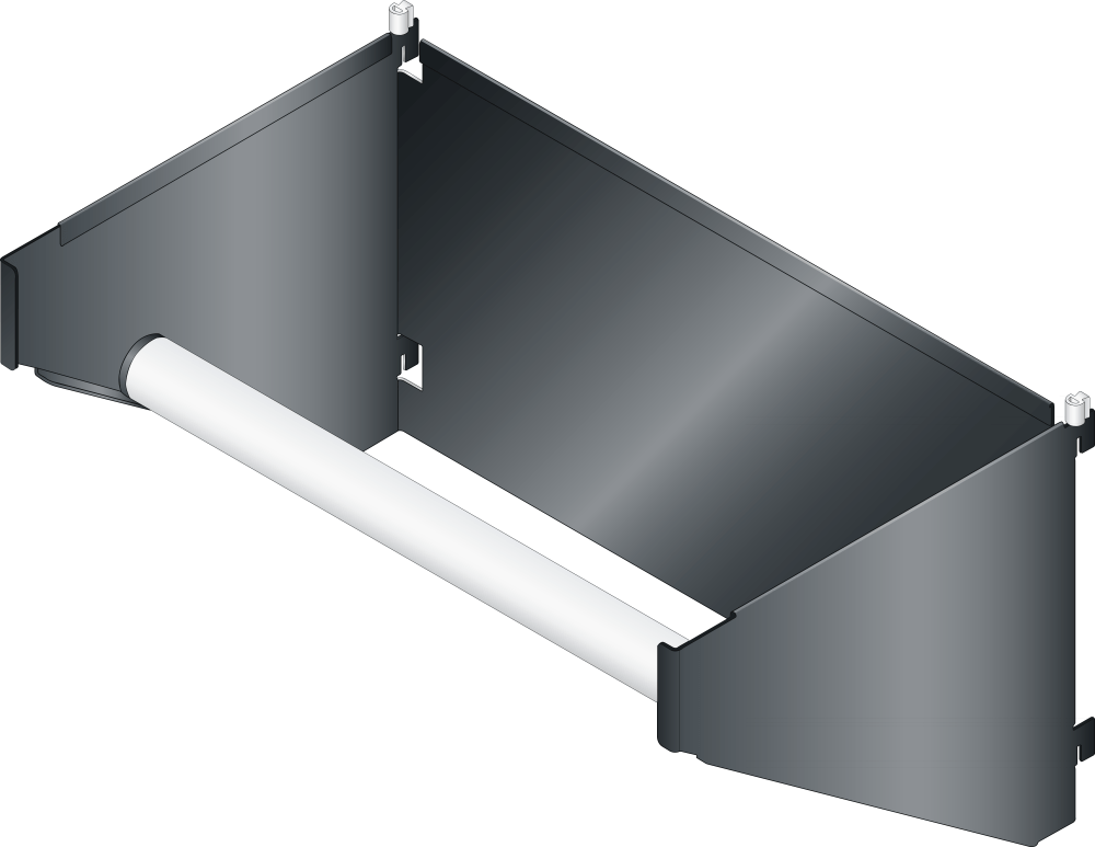 Paper roll holder L 360mm