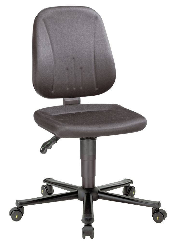 Swivel chair with castors 440-620mm ESD Fabric