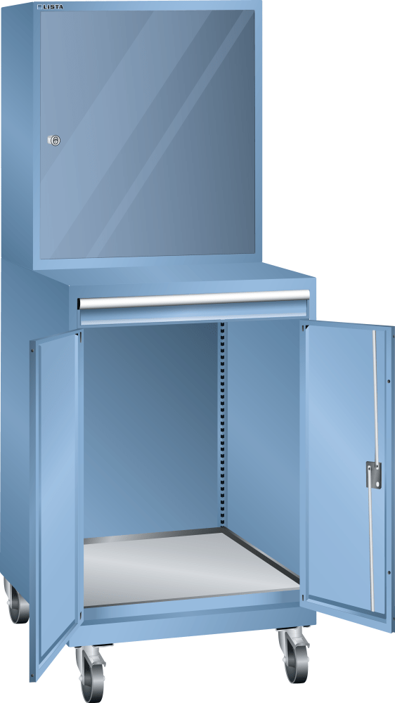 Computer cabinet mobile 36x36E (WxDxH) 717x725x1937mm GB R5012
