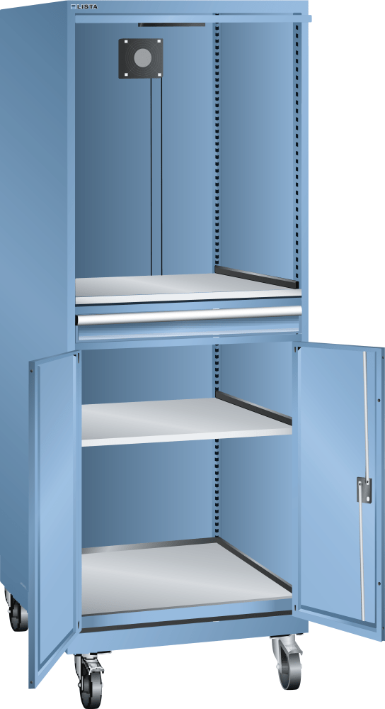 Computer cabinet mobile 36x36E (WxDxH) 717x725x1762mm GB R5012