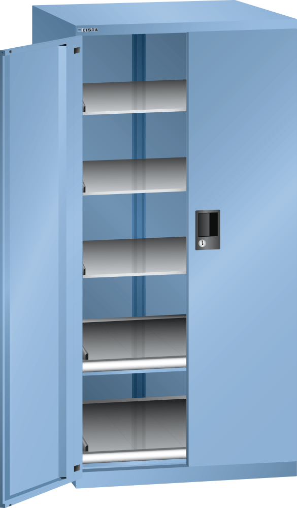 Drawer cabinet 36x36E (WxDxH) 717x753x1450mm RFID Lock R5012