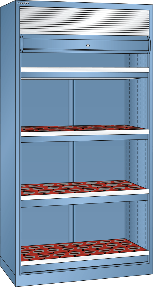 NC cabinet 54x27E (WxDxH) 1038x691x1950mm ISO-SK 50 R5012