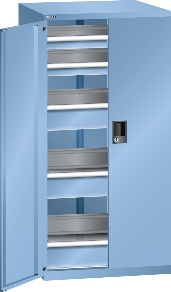Drawer cabinet 36x36E (WxDxH) 717x753x1450mm RFID Lock R5012