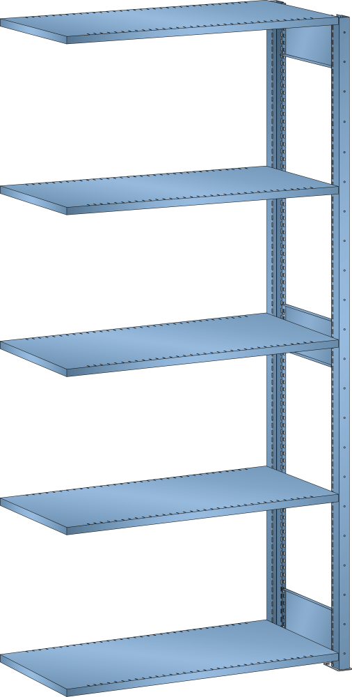 Add-on shelf L1006 (WxDxH) 1000x600x2200mm 220kg R5012