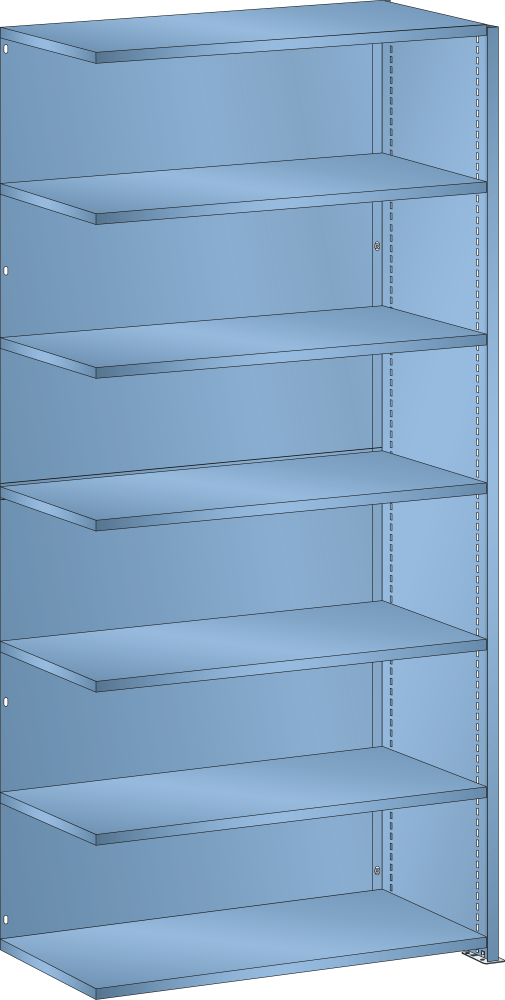 Add-on shelf L1006 (WxDxH) 1000x350x2200mm 80kg R5012