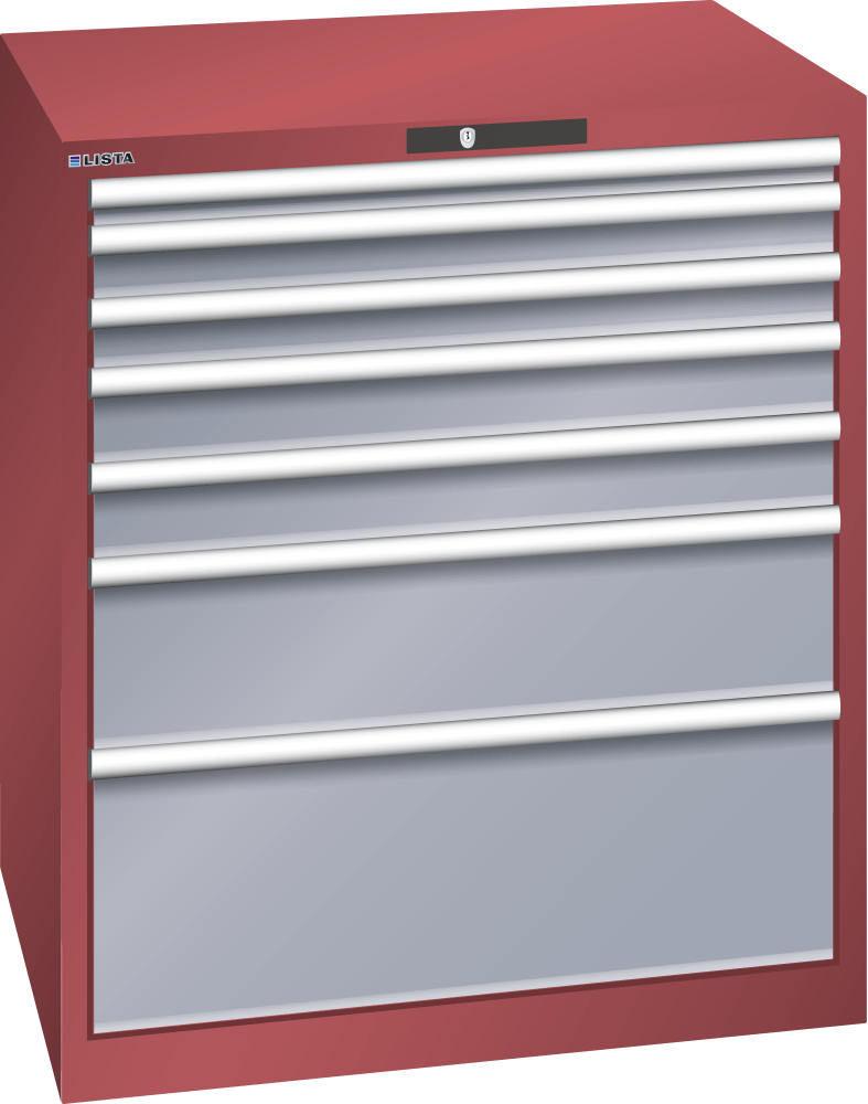 Drawer cabinet 45x36E (WxDxH) 870x725x1000mm