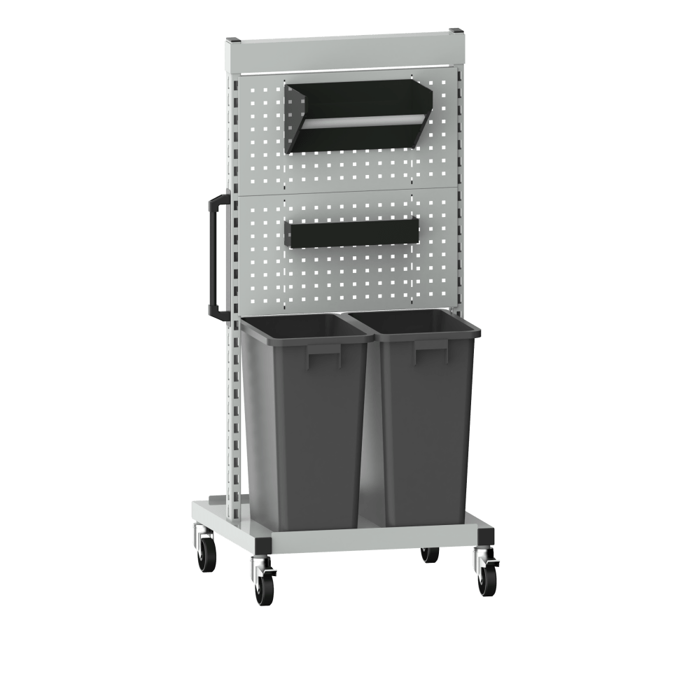 Clean station "Smart-Clean" (WxDxH) 715x710x1600mm R7035