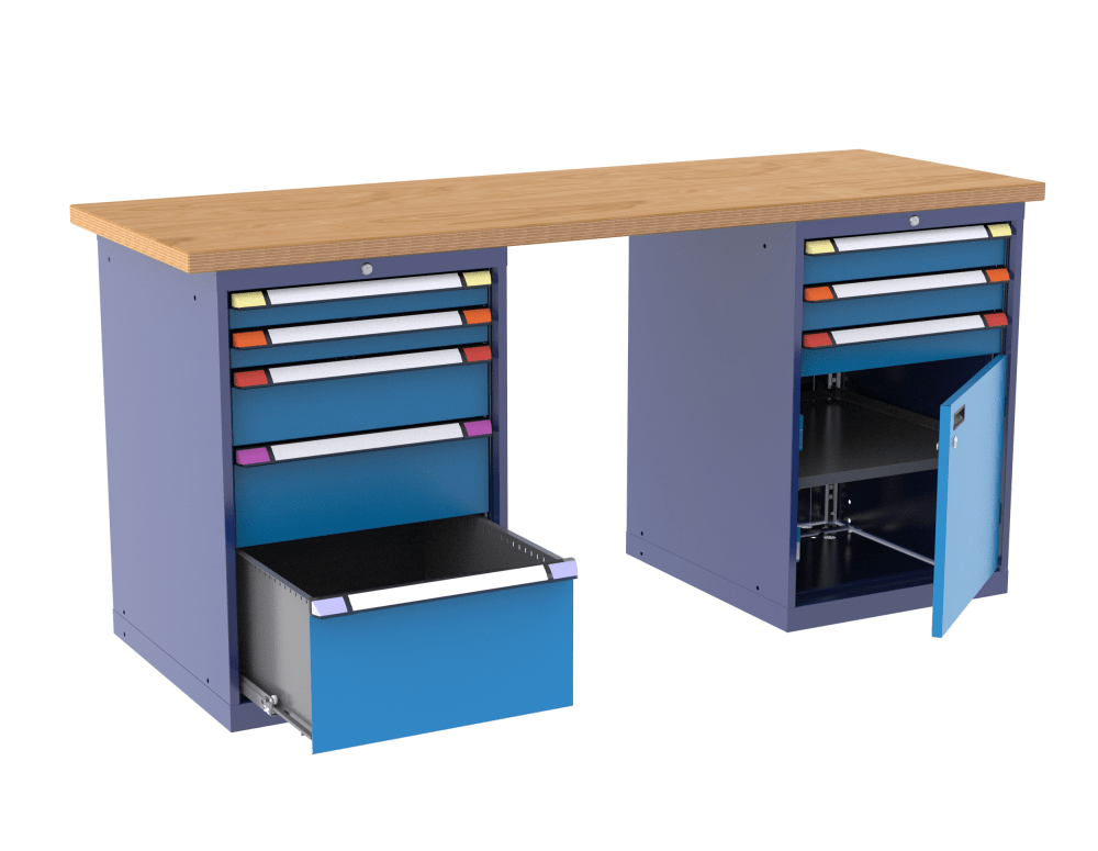 Workbench (WxDxH) 2000x700x940mm KEY Lock N4040/N1060