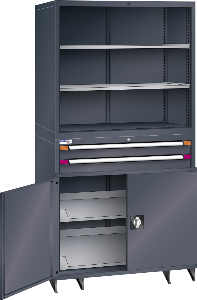 Basic unit (WxDxH) 1005x695x2100mm R7016