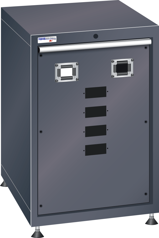 Power cabinet (WxDxH) 605x695x940mm R7016