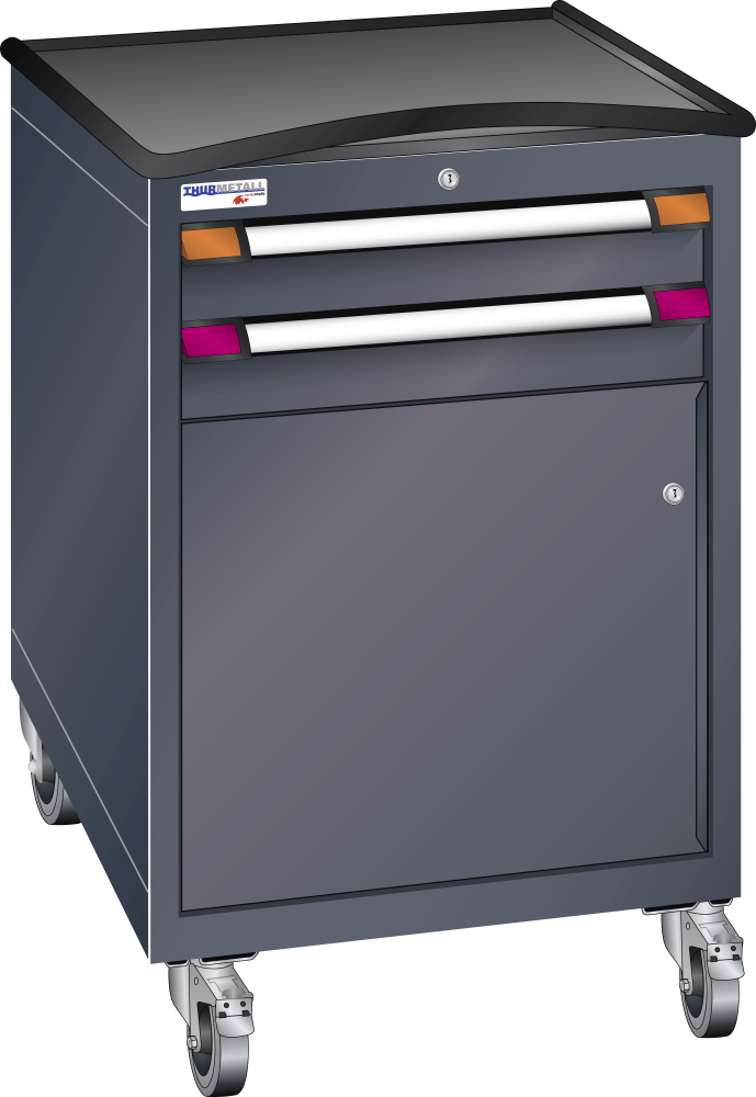 Rollboy  (WxDxH) 605x695x992mm R7016