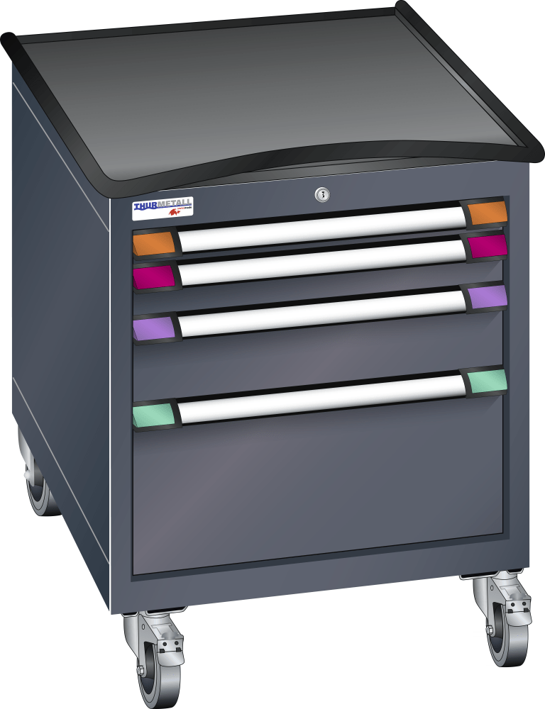 Rollboy  (WxDxH) 605x695x792mm R7016
