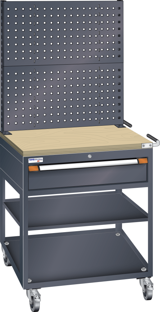 Mobile workstation (WxDxH) 805x695x1673mm R7016